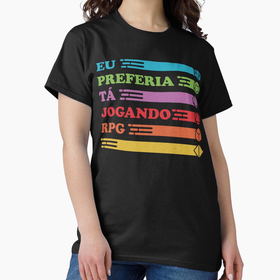 RPG Vintage - Eu Preferia by Studio Mootant T-Shirts, Hoodie, Sweatshirt | BlankRebels.com (Image 2)