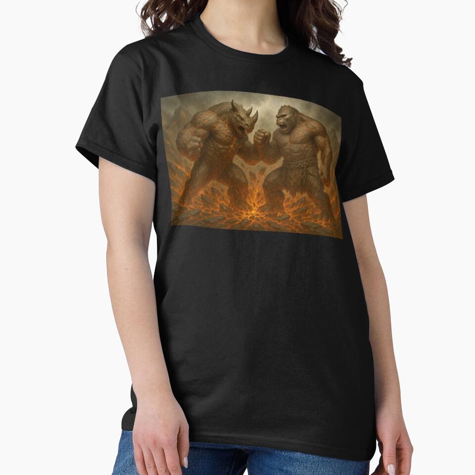 Clash of Titans by fantasyai3 T-Shirts, Hoodie, Sweatshirt | BlankRebels.com (Image 2)