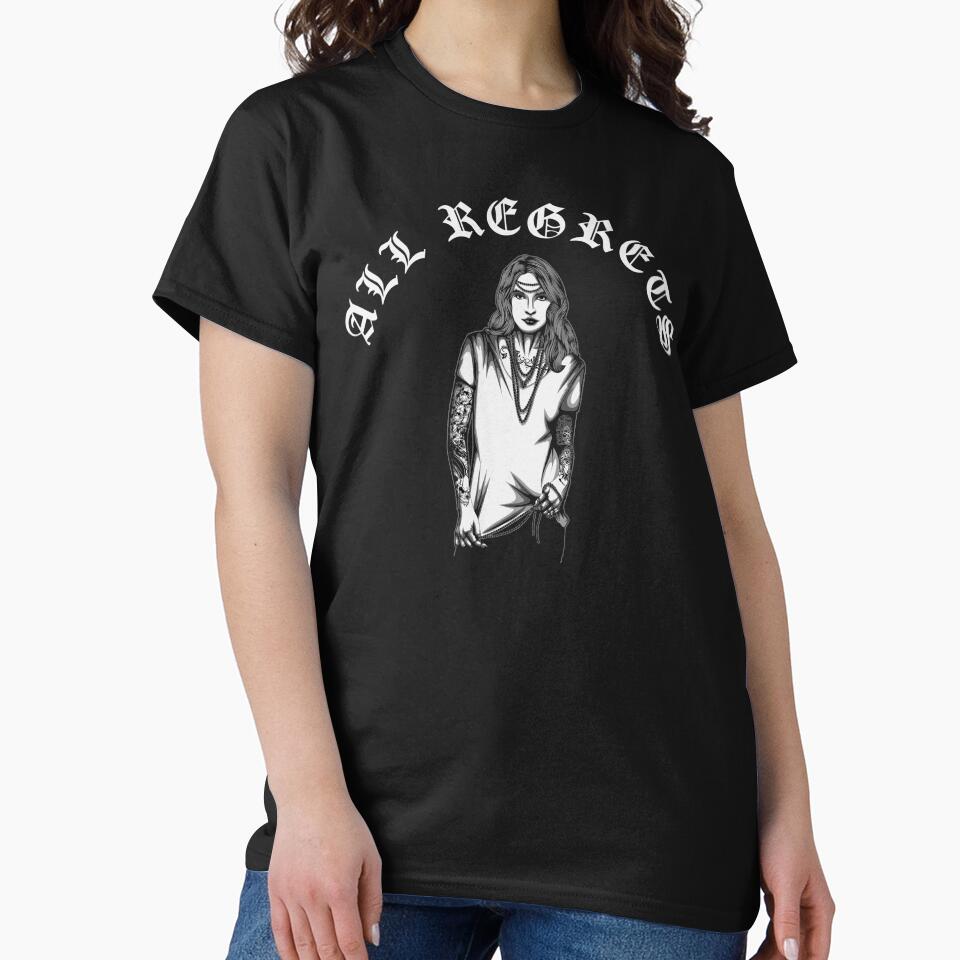 All Regrets Trendy Goth Style by darknessjeff86 T-Shirts, Hoodie, Sweatshirt | BlankRebels.com (Image 2)