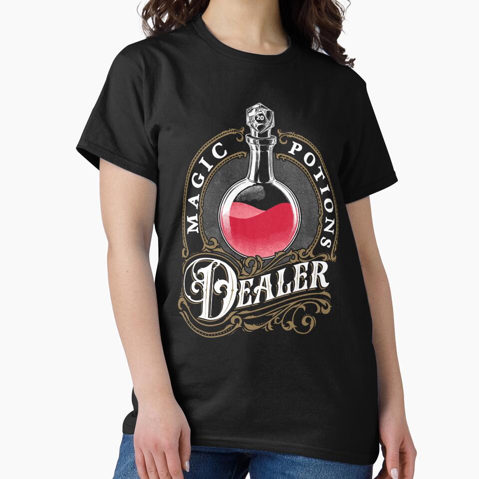 RPG - Magic Potion Dealer - Health by Studio Mootant T-Shirts, Hoodie, Sweatshirt | BlankRebels.com (Image 2)