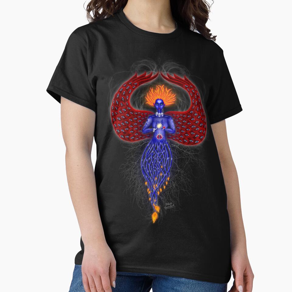 Dark Goddess of Healing by iCosmicDust T-Shirts, Hoodie, Sweatshirt | BlankRebels.com (Image 2)