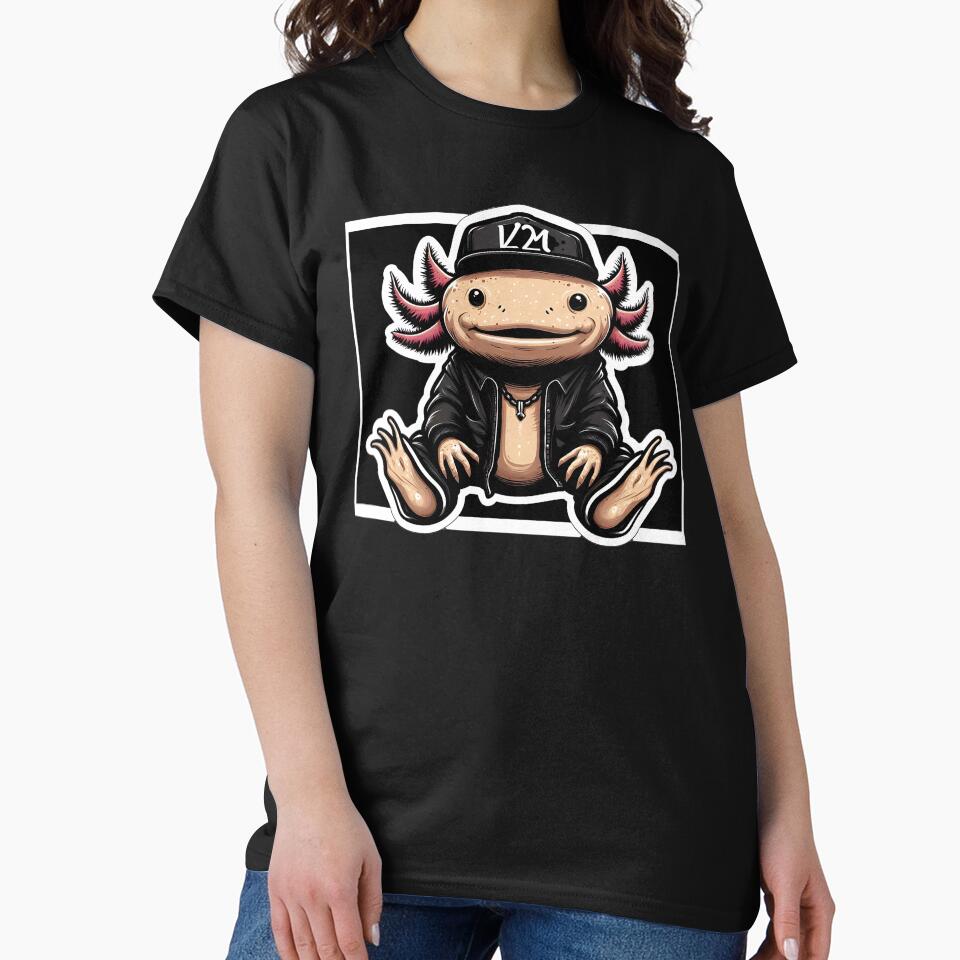 Axolotl Art #143 | Axolotl Lovers by ksgraphics222 T-Shirts, Hoodie, Sweatshirt | BlankRebels.com (Image 2)