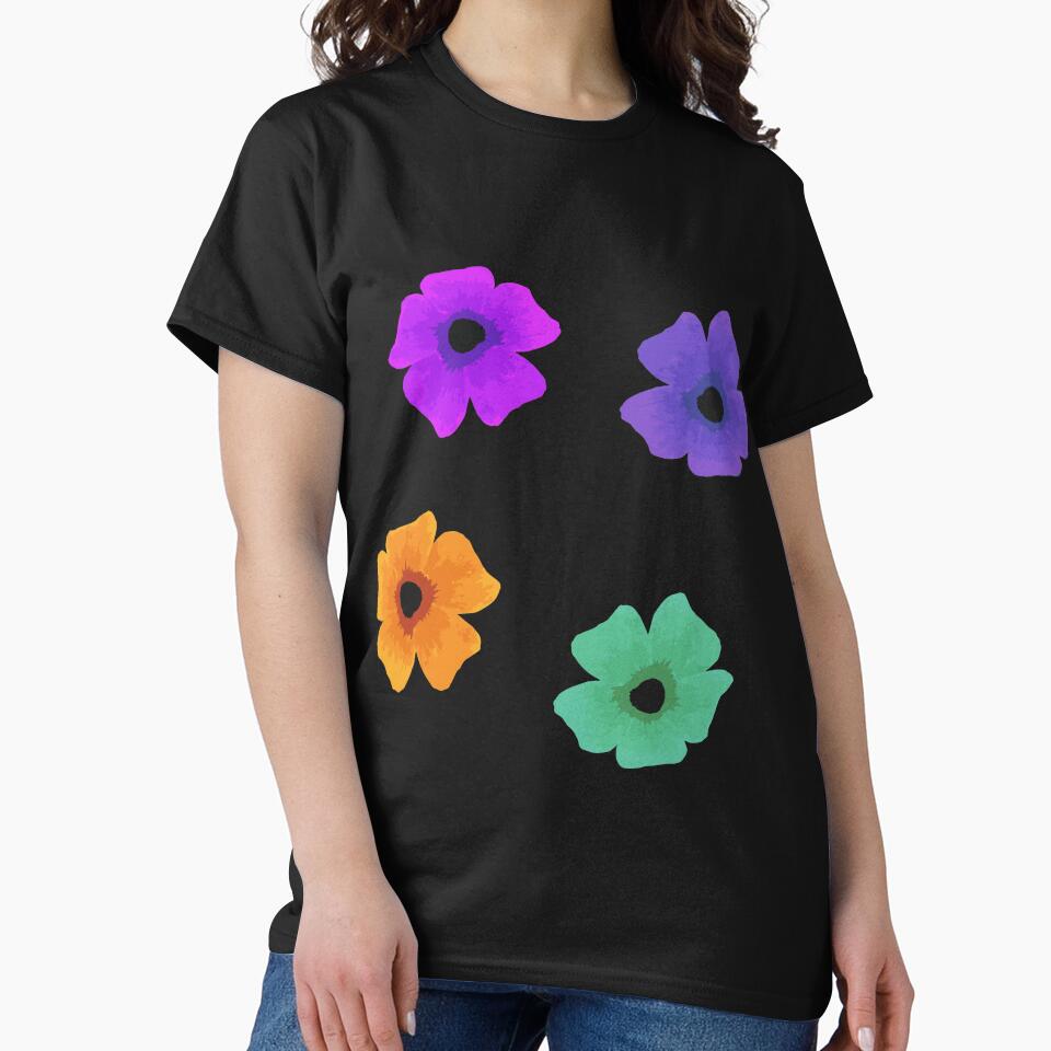 Bib Flower-Aesthetic colorful Bib flower art by looklock T-Shirts, Hoodie, Sweatshirt | BlankRebels.com (Image 2)