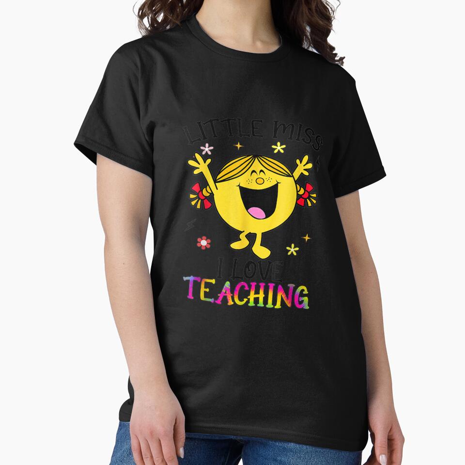 Little Miss I Love Teaching Halloween Toddlers Kids Girls by Jonahjimenez T-Shirts, Hoodie, Sweatshirt (Image 2)