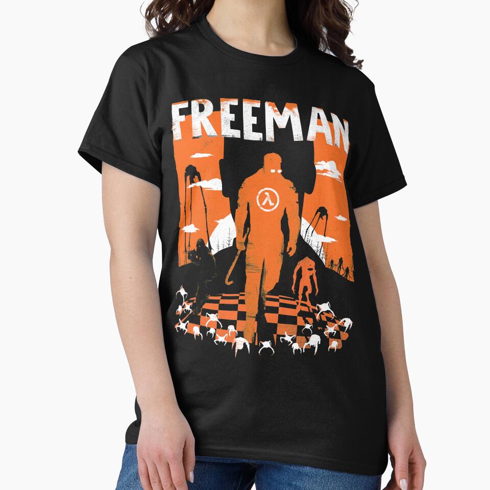 The Freeman - Half life shirt, halflife by therocketman