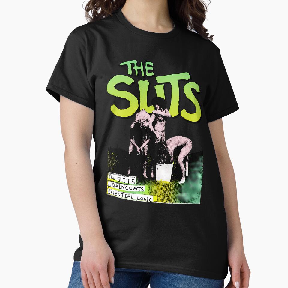 The Slits Grunge Texture Punk Band The Raincoats Logic by SheerazG T-Shirts, Hoodie, Sweatshirt | BlankRebels.com (Image 2)
