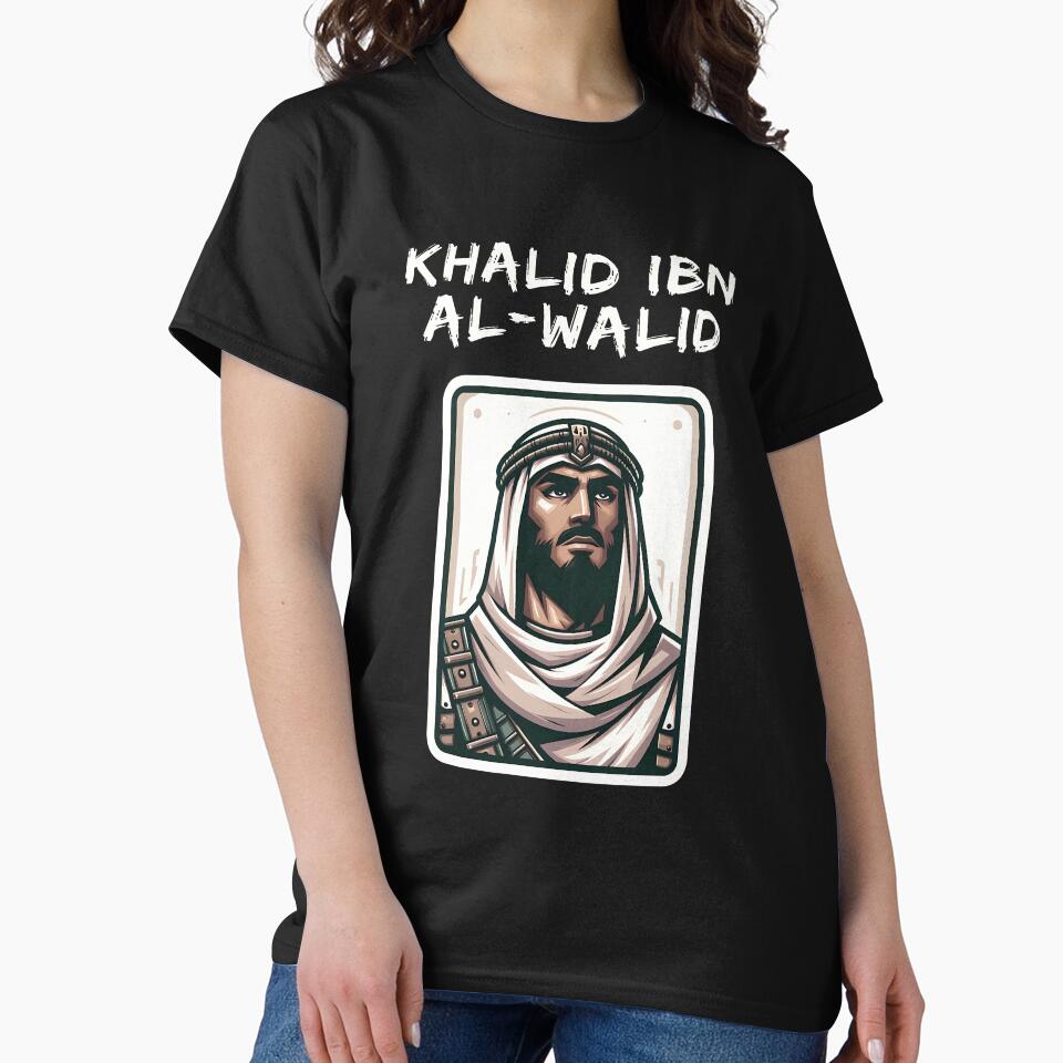 Khalid ibn al-Walid Arab General Medieval History by Agema Apparel