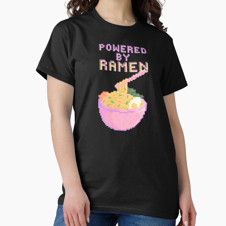 Powered By Ramen by GleamingGiant T-Shirts, Hoodie, Sweatshirt | BlankRebels.com (Image 2)