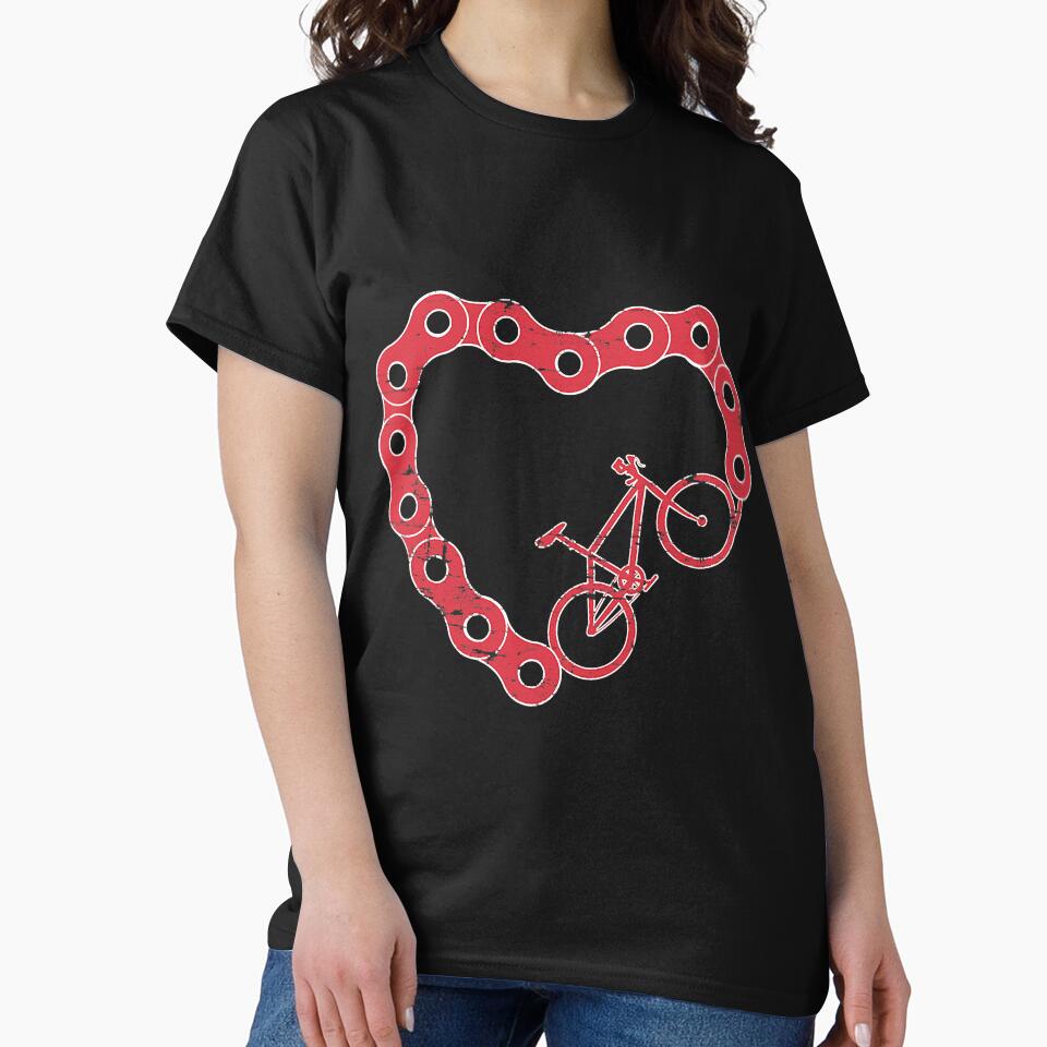 Mountain Bikecyclist Valentines by unassertive19 T-Shirts, Hoodie, Sweatshirt | BlankRebels.com (Image 2)