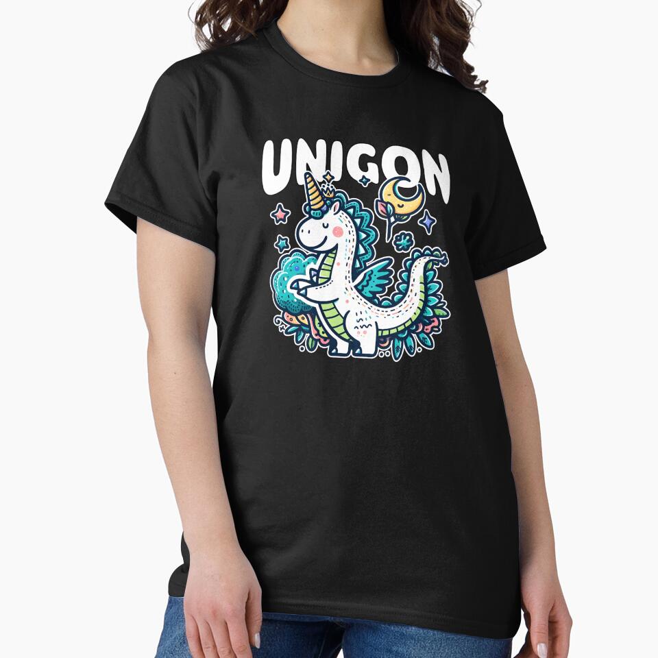 Unigon (Unicorn x Dragon) by CuteAndCozyTees T-Shirts, Hoodie, Sweatshirt | BlankRebels.com (Image 2)