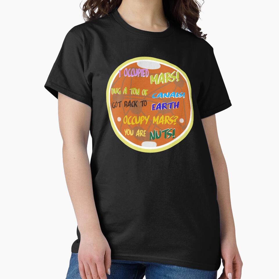 Occupy Mars, the Red Planet. by Geomoon T-Shirts, Hoodie, Sweatshirt | BlankRebels.com (Image 2)