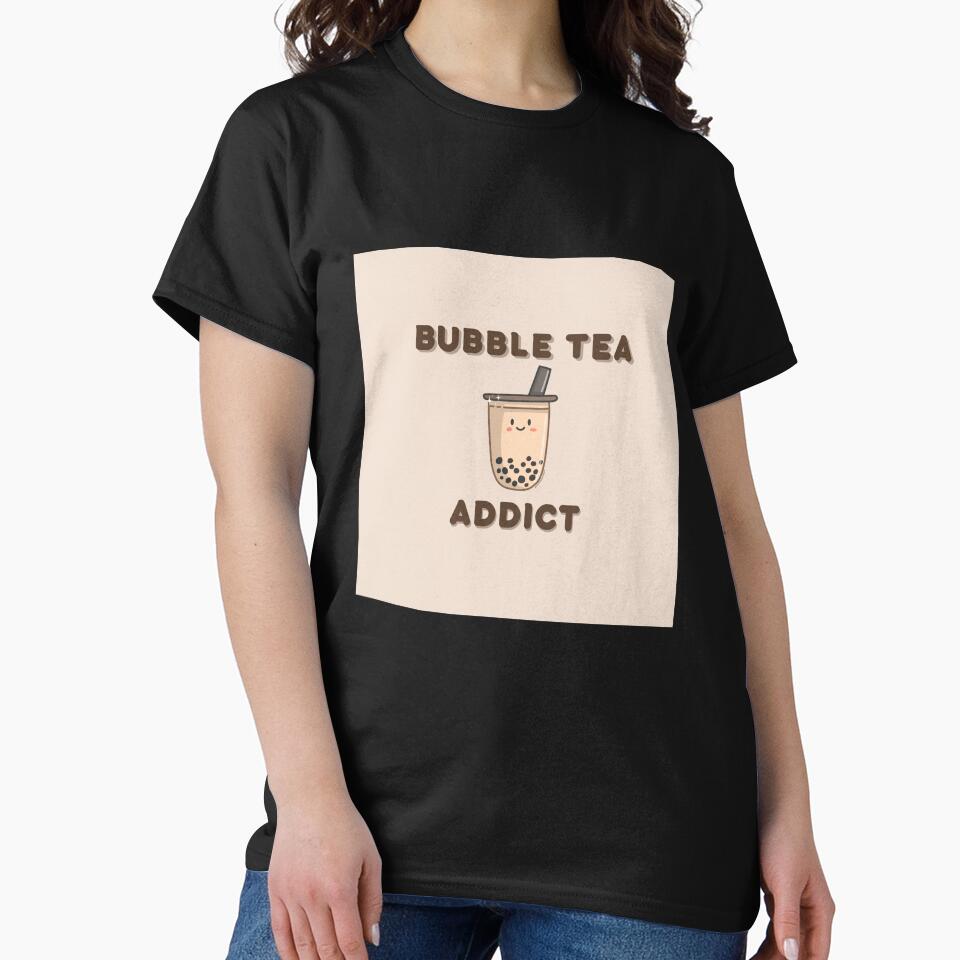 Funny bubble boba tea addictt by FaithDesigns23 T-Shirts, Hoodie, Sweatshirt | BlankRebels.com (Image 2)
