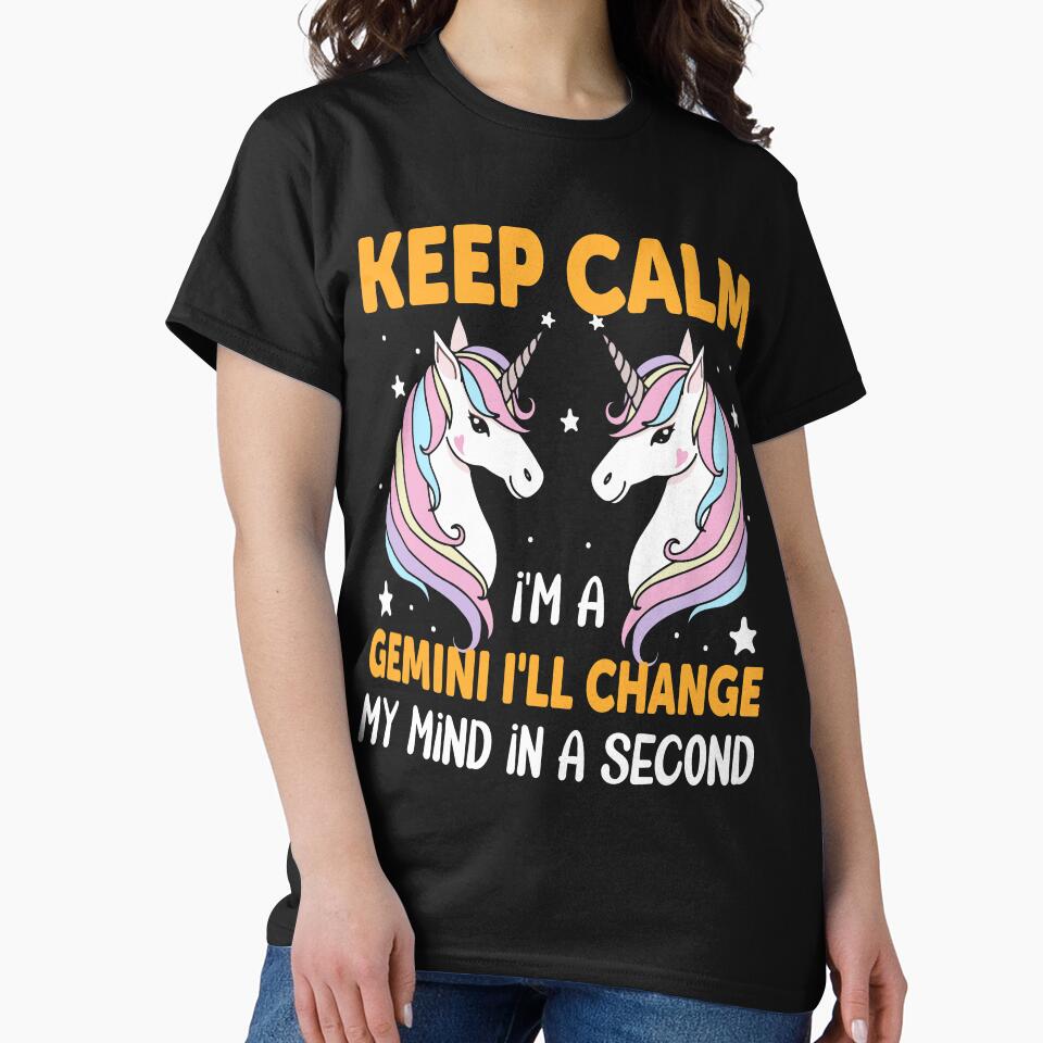 Keep Calm Im A Gemini I Will Change by enedinake43 T-Shirts, Hoodie, Sweatshirt | BlankRebels.com (Image 2)