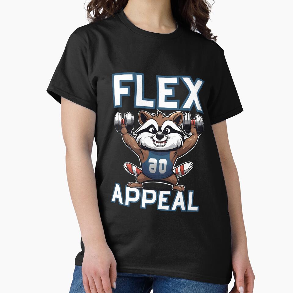 Flex Apppeal - Raccoon Gym by OnTheTrend