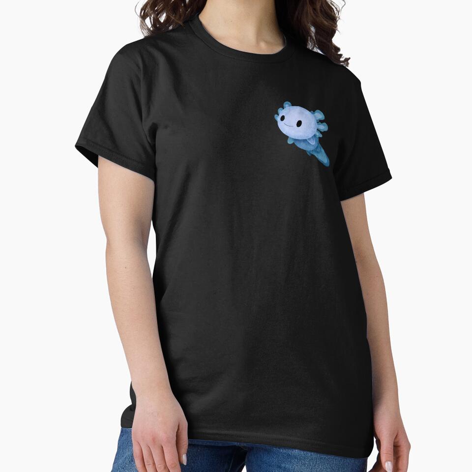 Cute Axolotl by NinniSilver T-Shirts, Hoodie, Sweatshirt | BlankRebels.com (Image 2)