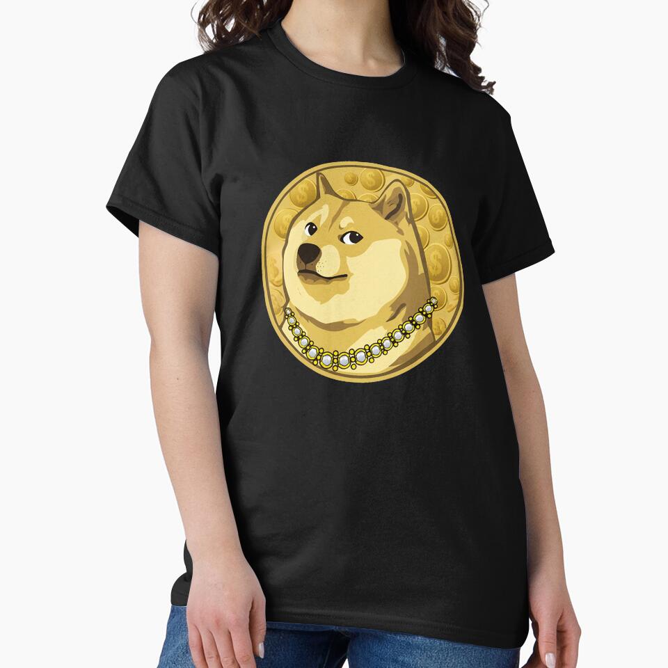 Regal Crypto Doge by zzz888 T-Shirts, Hoodie, Sweatshirt | BlankRebels.com (Image 2)
