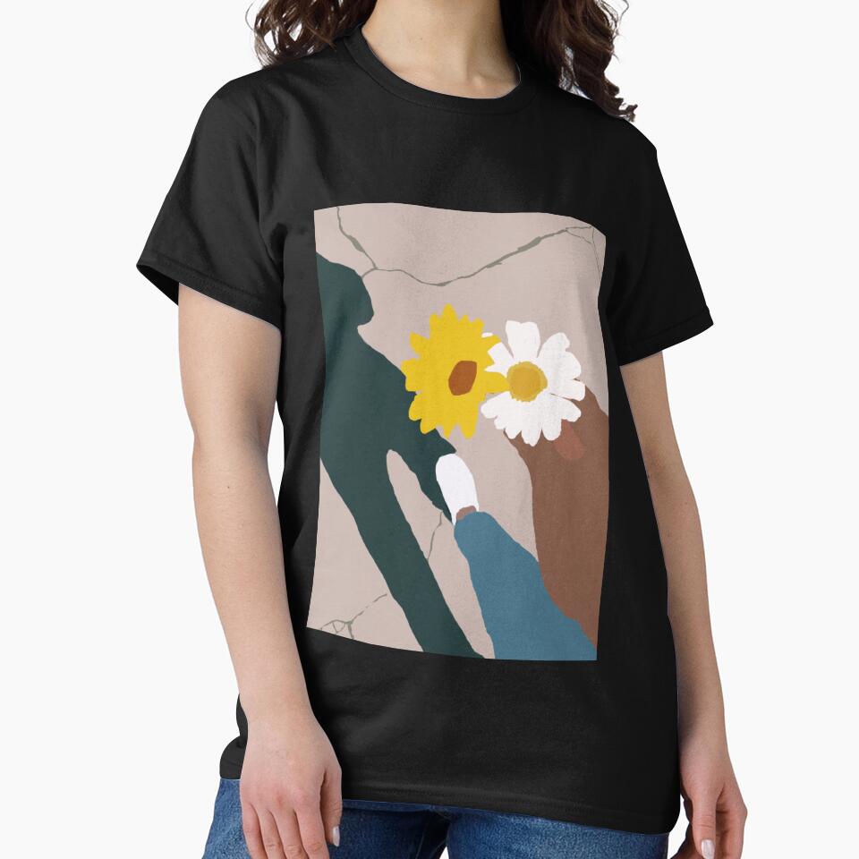 Aesthetic Flower Artwork by morielle T-Shirts, Hoodie, Sweatshirt | BlankRebels.com (Image 2)