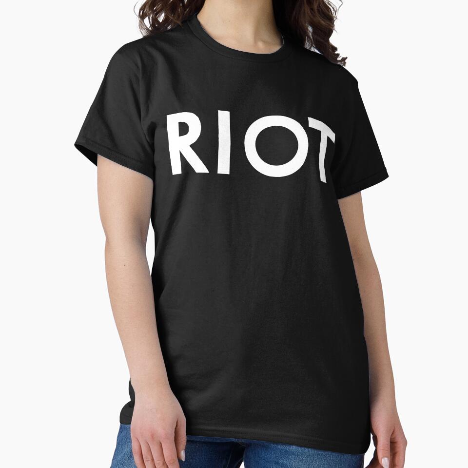 Mac's RIOT Shirt - Always Sunny (White Lettering) by MonkeysMouth