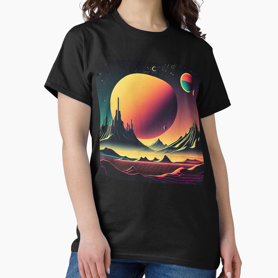 Nostalgic Tomorrow: A Retrospective Journey into the Future by Mullet Monkey T-Shirts, Hoodie, Sweatshirt (Image 2)