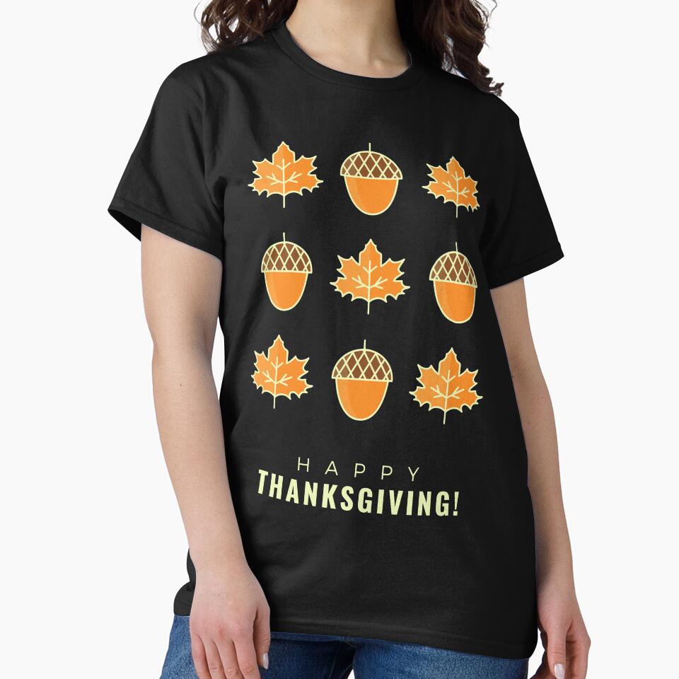 HAPPY THANKSGIVING. by ELEGANTRETRO T-Shirts, Hoodie, Sweatshirt | BlankRebels.com (Image 2)