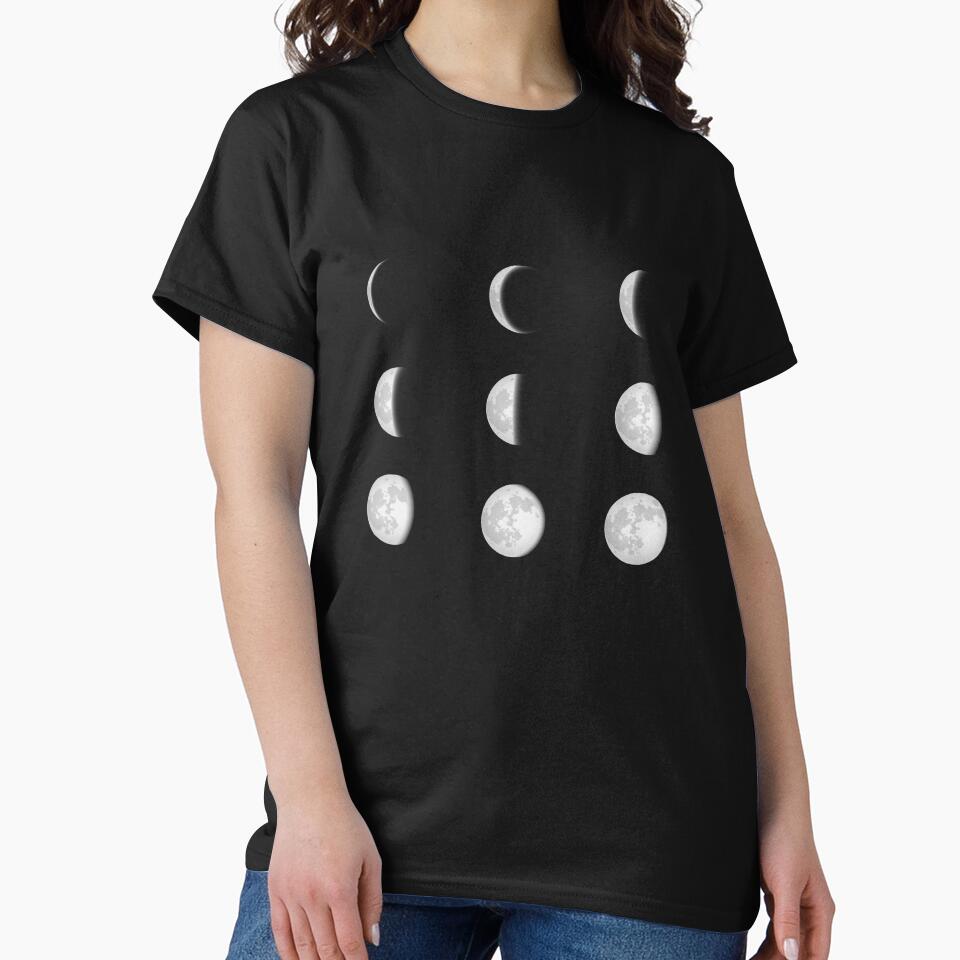 Moon moon phase by DerSenat T-Shirts, Hoodie, Sweatshirt | BlankRebels.com (Image 2)