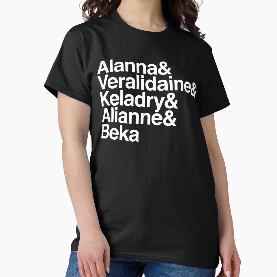 Song Lioness Tamora Pierce Jetset List T-Shirts, Hoodie, Sweatshirt