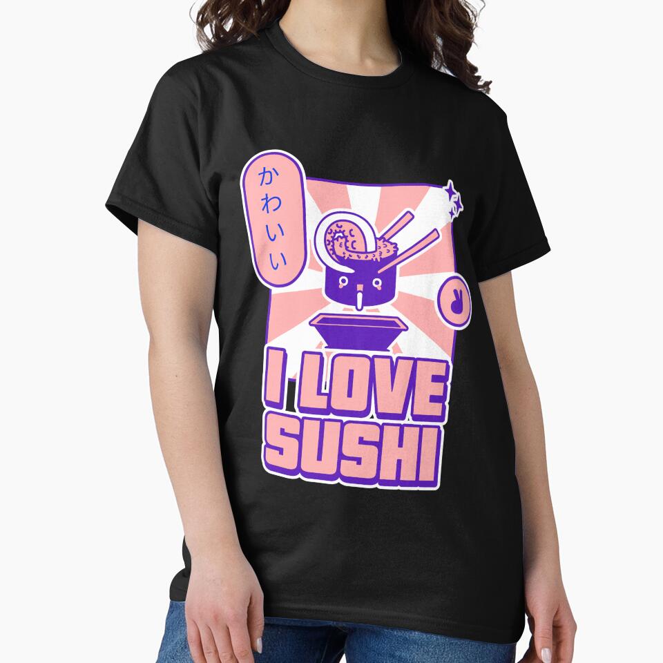 Kawaii Sushi by TamGustam T-Shirts, Hoodie, Sweatshirt | BlankRebels.com (Image 2)