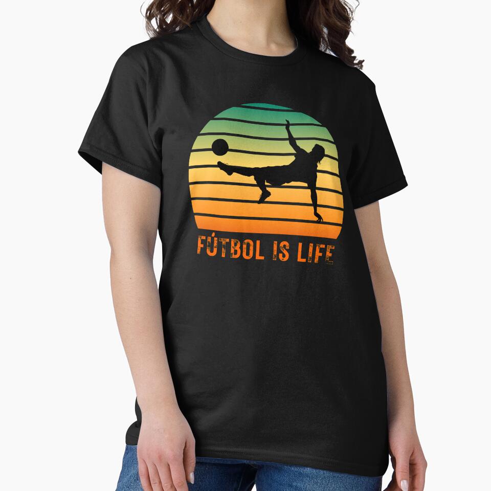 FUTBOL IS LIFE Vintage gifts for soccer lovers, football players, and futbol fans by llon