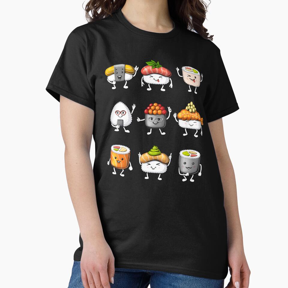 Funny Sushi by underheaven T-Shirts, Hoodie, Sweatshirt | BlankRebels.com (Image 2)