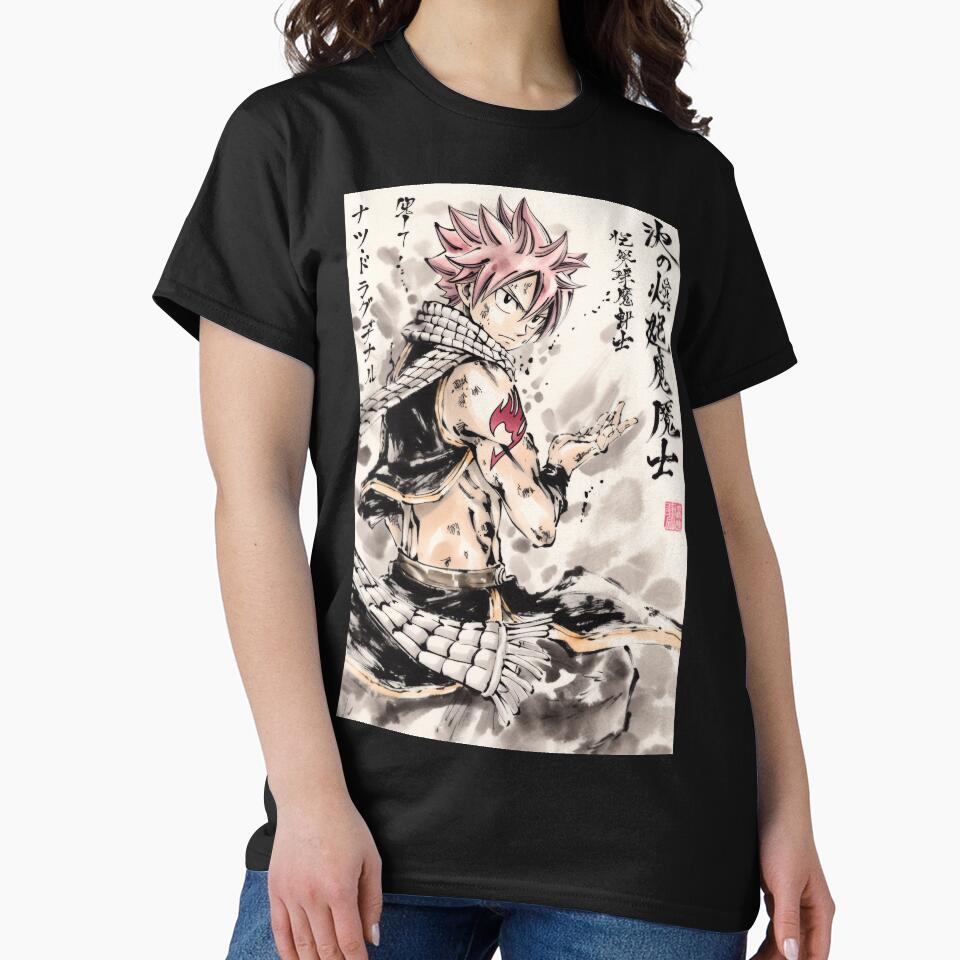 Natsu Sumi-e by AnimeArsenalPrints