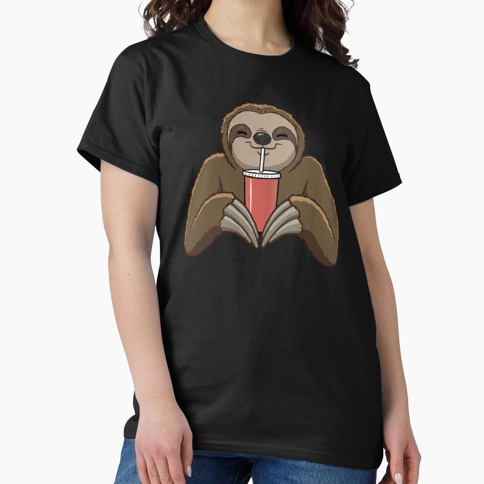 Sloth Drink Soda by jonmlam T-Shirts, Hoodie, Sweatshirt | BlankRebels.com (Image 2)
