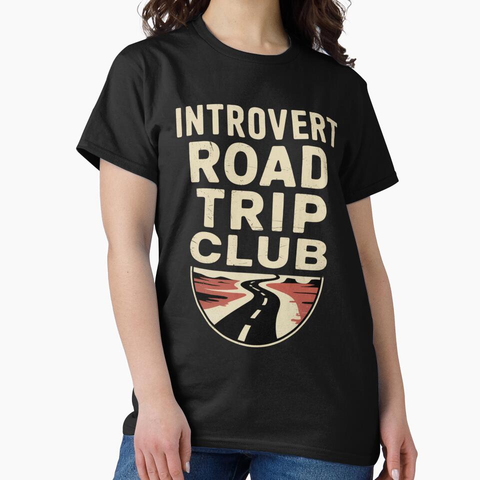 Introvert Road Trip Club by SignumShop T-Shirts, Hoodie, Sweatshirt | BlankRebels.com (Image 2)