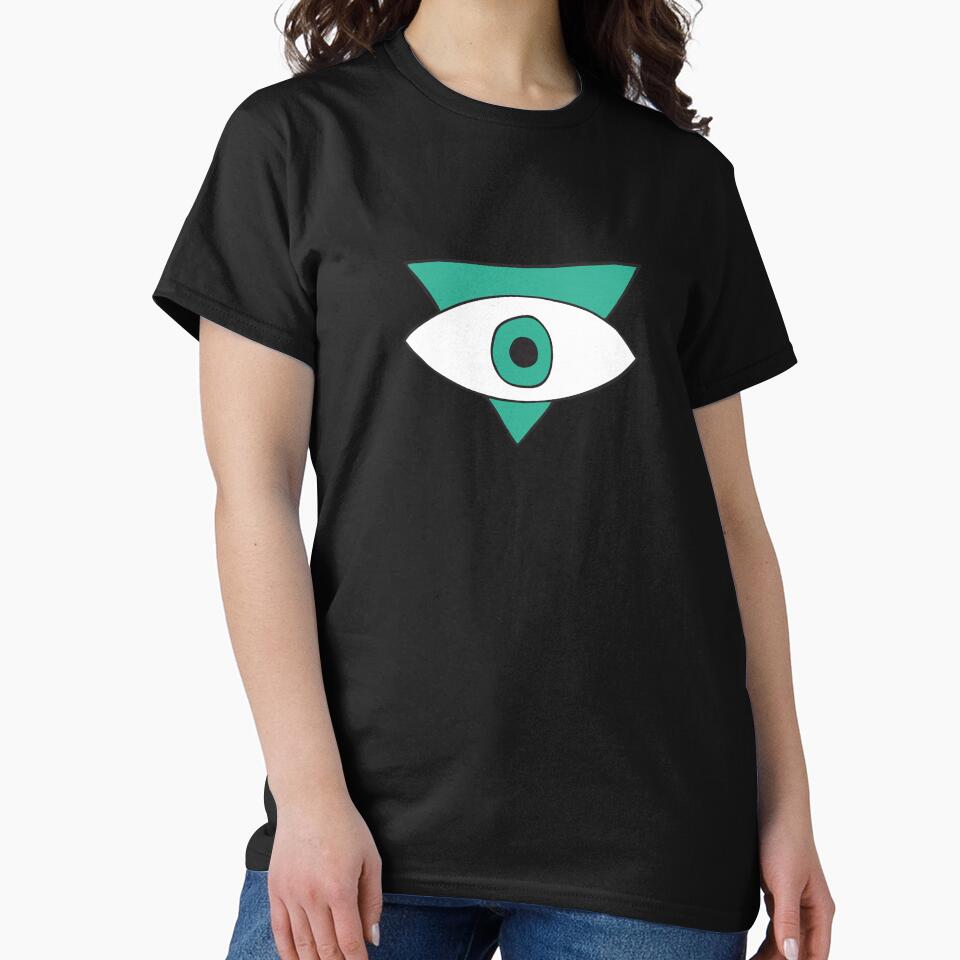 Green Evil Eye Triangle "Success" by Mystikaa T-Shirts, Hoodie, Sweatshirt | BlankRebels.com (Image 2)