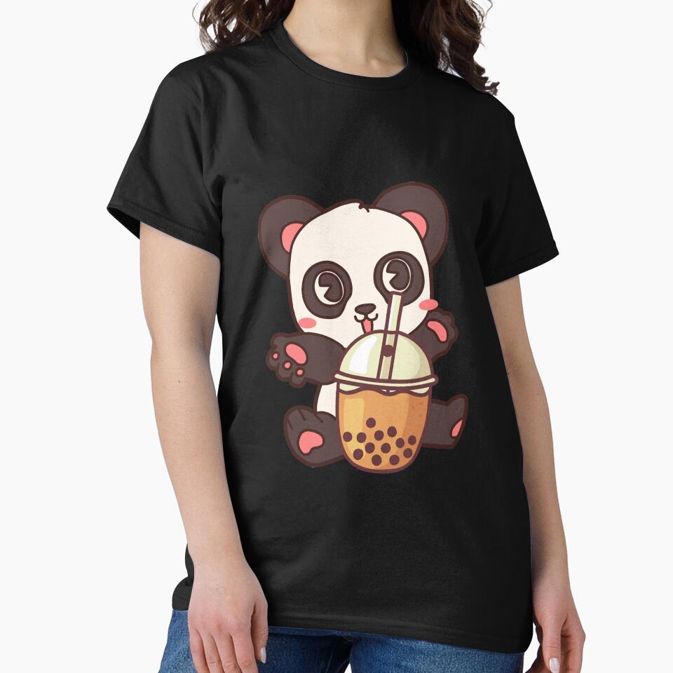 Panda Bubble Tea by narilex T-Shirts, Hoodie, Sweatshirt | BlankRebels.com (Image 2)
