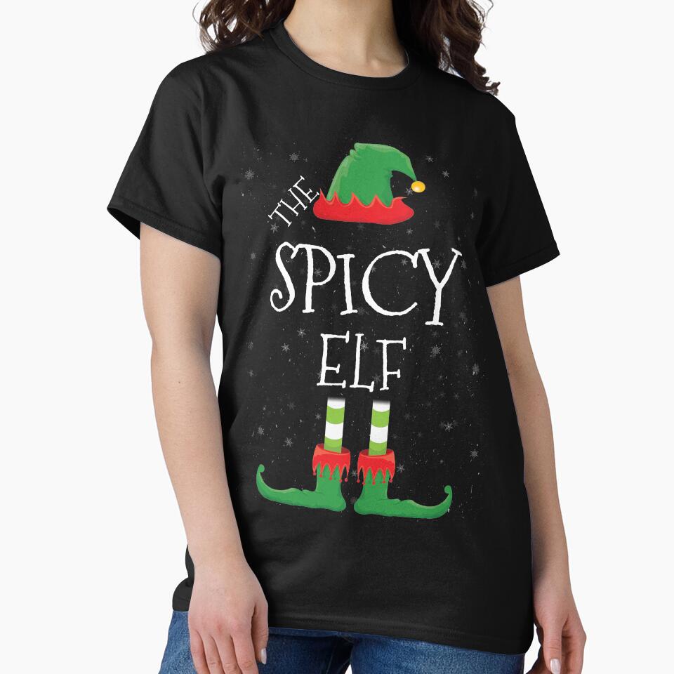 Spicy Elf Family Matching Christmas Group Funny Gift by DavisHasari T-Shirts, Hoodie, Sweatshirt | BlankRebels.com (Image 2)