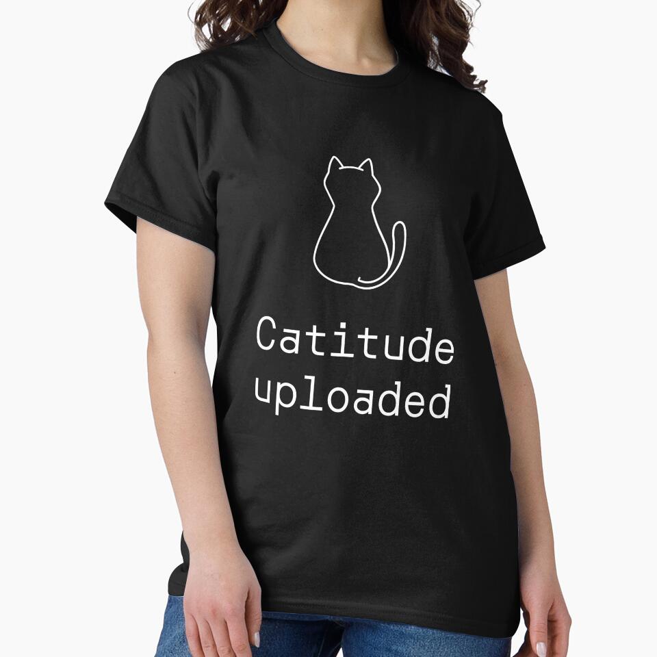 Catitude uploaded by PromptlyPrinted T-Shirts, Hoodie, Sweatshirt | BlankRebels.com (Image 2)