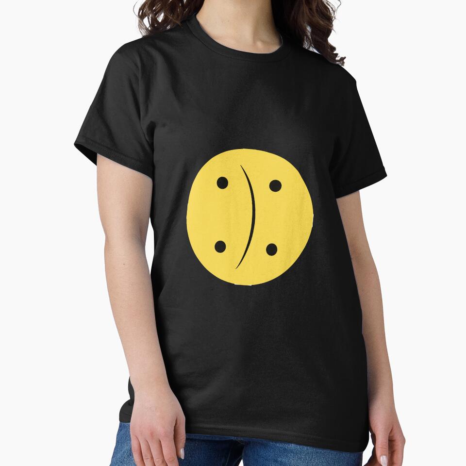 Retro Grunge Neutral Smiley Face by Kate-Redfox T-Shirts, Hoodie, Sweatshirt | BlankRebels.com (Image 2)