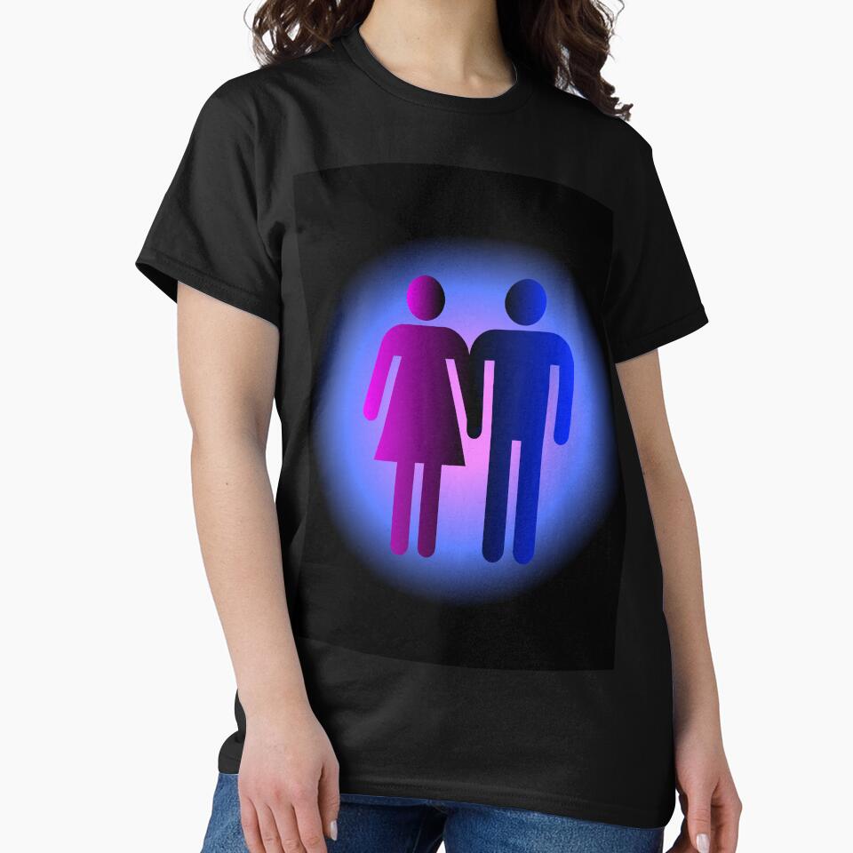Boy and Girl Couple Symbol by Alienzombie13 T-Shirts, Hoodie, Sweatshirt | BlankRebels.com (Image 2)