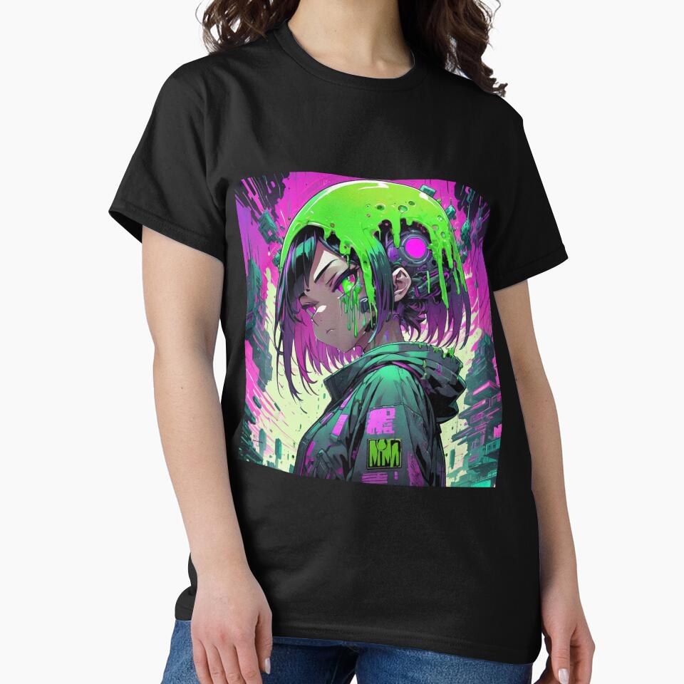 Cyberpunk Anime Girl 9 T-Shirts, Hoodie, Sweatshirt