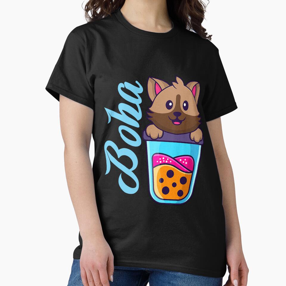 Cat Boba Tea Bubble Tea Anime Kawaii by VETRO⭐ T-Shirts, Hoodie, Sweatshirt | BlankRebels.com (Image 2)
