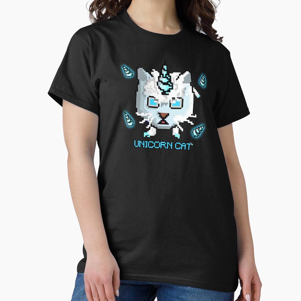 Unicorn cat pixel by Sweet Bee's T-Shirts, Hoodie, Sweatshirt | BlankRebels.com (Image 2)