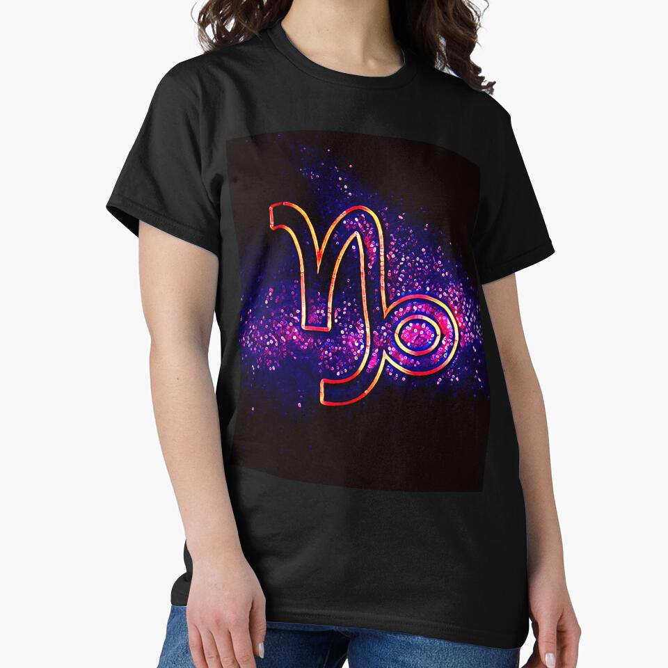 Capricorn (Retro Capricorn Zodiac) by UniqueDeignz T-Shirts, Hoodie, Sweatshirt | BlankRebels.com (Image 2)