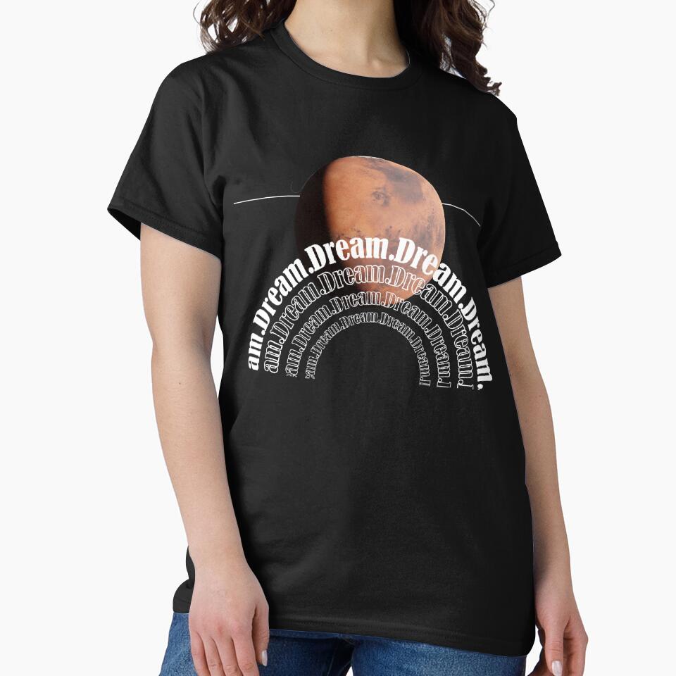 Modern Typography Dream by Liv Arnold T-Shirts, Hoodie, Sweatshirt | BlankRebels.com (Image 2)
