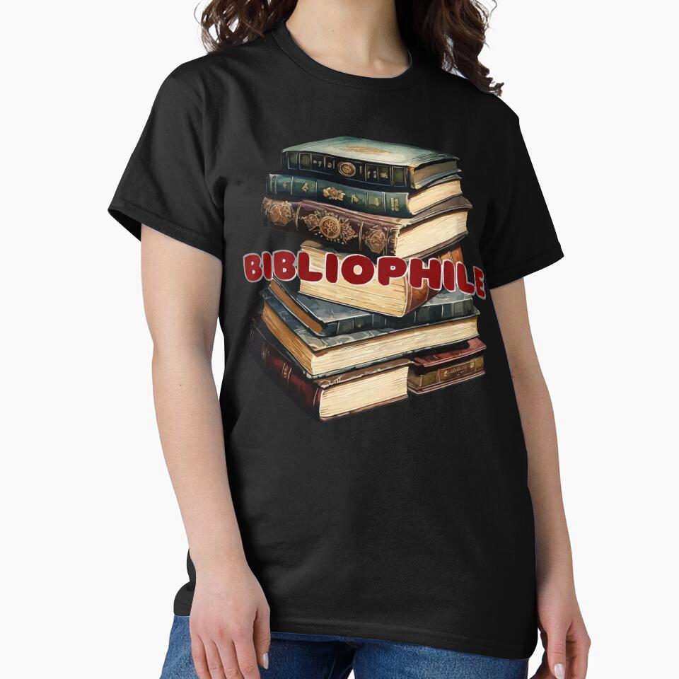 Hello Bibliophile by VikArtStudio T-Shirts, Hoodie, Sweatshirt | BlankRebels.com (Image 2)