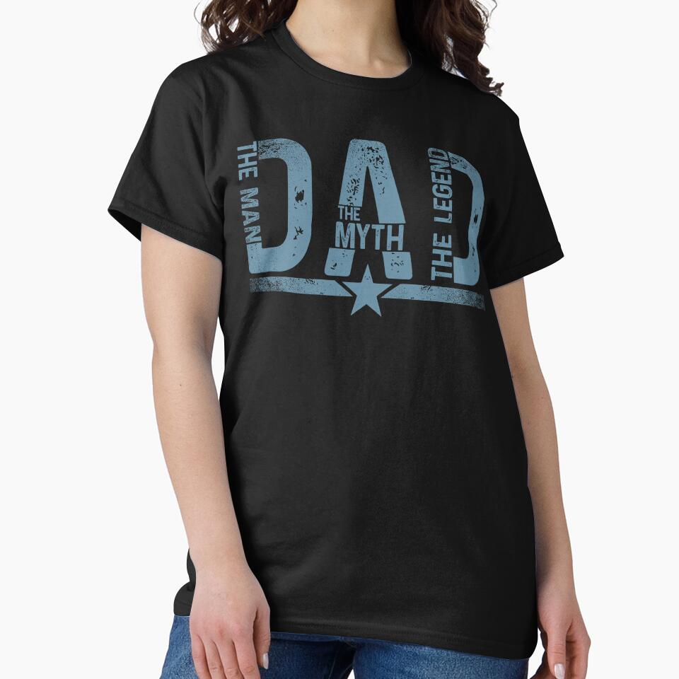 Dad The Man The Myth The Legend by motivato T-Shirts, Hoodie, Sweatshirt | BlankRebels.com (Image 2)