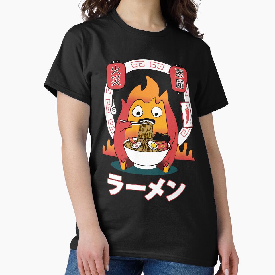 Spicy Calcifer Studio Ghibli T-Shirts, Hoodie, Sweatshirt