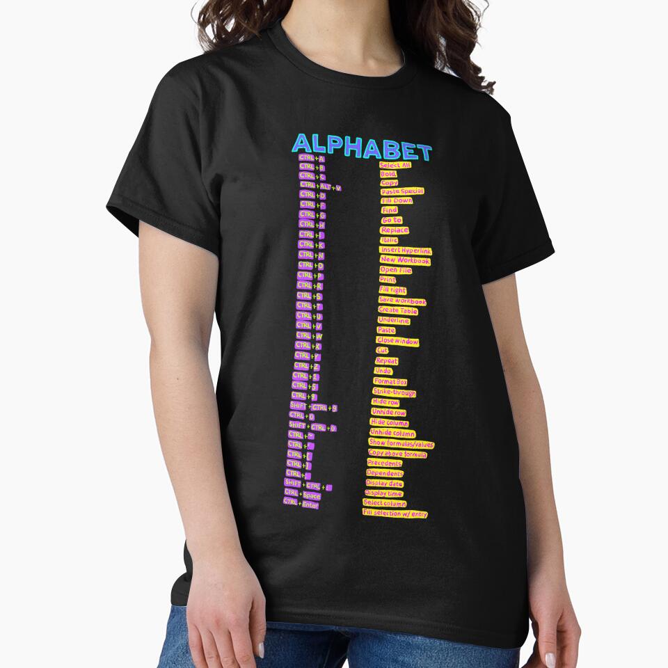 Computer Alphabet by IHateDumplings T-Shirts, Hoodie, Sweatshirt | BlankRebels.com (Image 2)