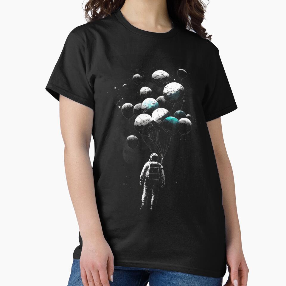 The Spaceman's Trip,escape earth by lampa-99 T-Shirts, Hoodie, Sweatshirt | BlankRebels.com (Image 2)