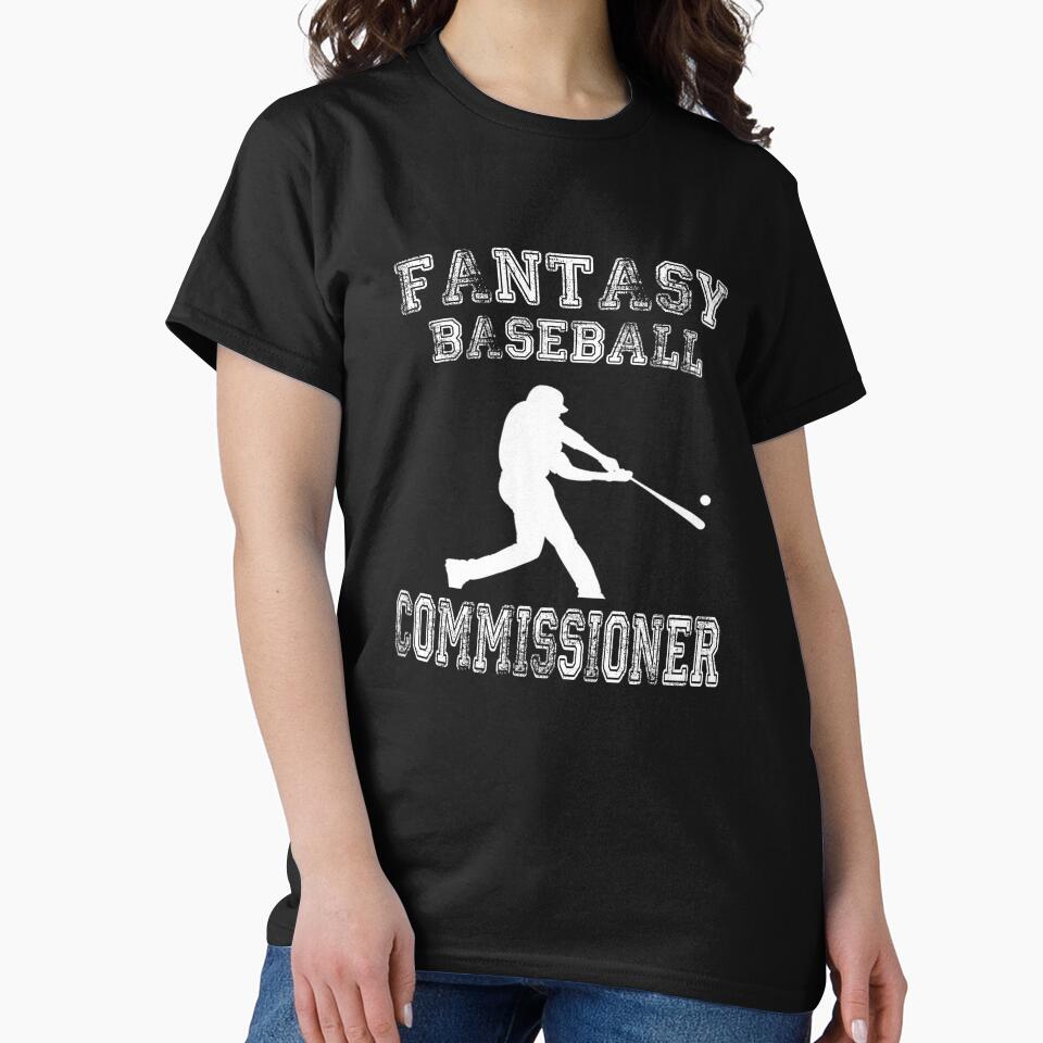 Fantasy Baseball Design Commissioner Batter by drwigglebutts T-Shirts, Hoodie, Sweatshirt | BlankRebels.com (Image 2)