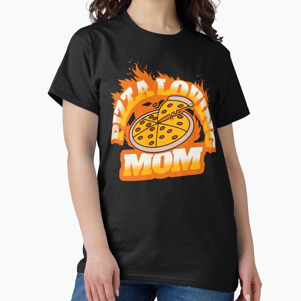 Pizza Loving Mom by NuttySqueaky T-Shirts, Hoodie, Sweatshirt | BlankRebels.com (Image 2)